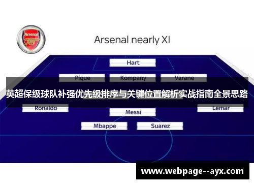 英超保级球队补强优先级排序与关键位置解析实战指南全景思路